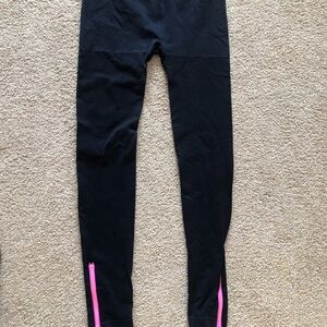 George Black and Pink Athletic Leggings